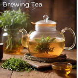 Bai Tou Weng brewed into herbal tea, known for its soothing properties and digestive health support